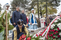 Wieniec od Politechniki Rzeszowskiej z okazji 101. rocznicy odzyskania przez Polskę niepodległości