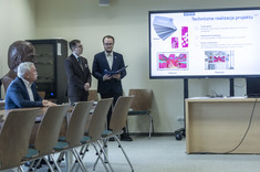 Prezentacja pierwszego etapu projektu architektonicznego Muzeum Politechniki Rzeszowskiej,