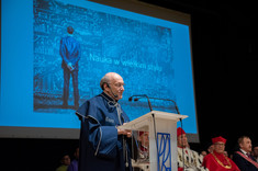 [FOTO] Ks. prof. Michał Heller doktorem honoris causa Politechniki Rzeszowskiej